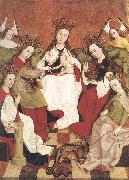 unknow artist Marriage of Saint Catherine oil painting reproduction